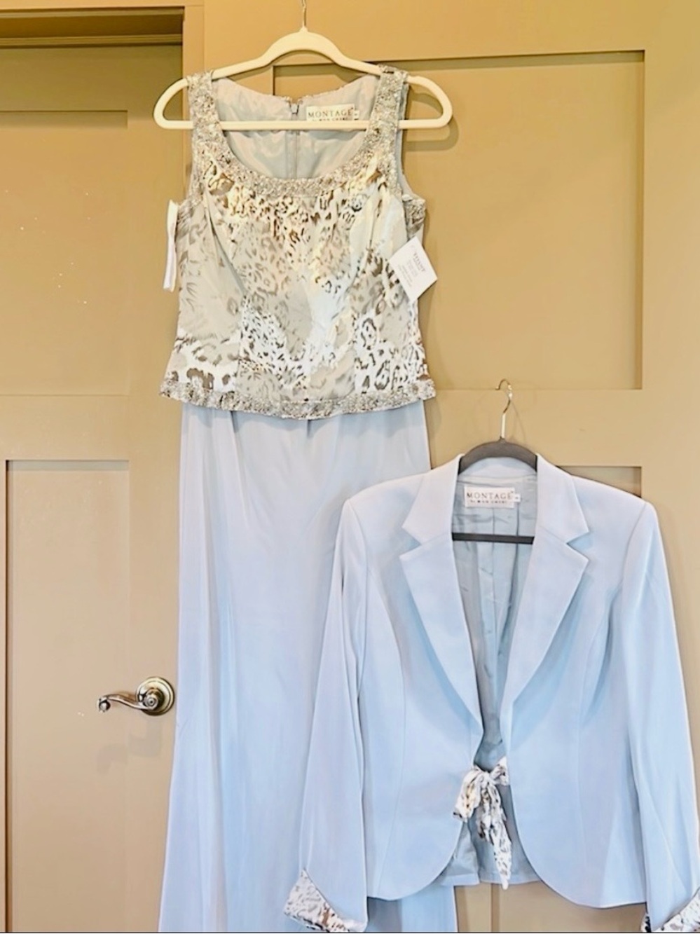 NEW Montage Mon Cheri Mother of Bride Special Event 2 pc Gown Dress